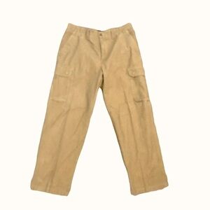 Tasso Elba Men’s Cargo Khakis 100% Cotton Size 38x30​​​​​​